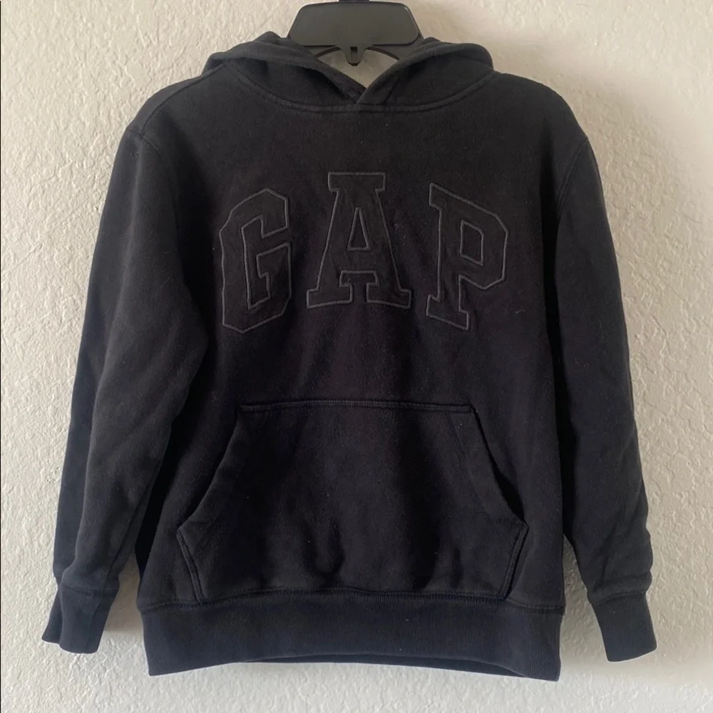 GAP Black Kids Sweater Minimalist Design